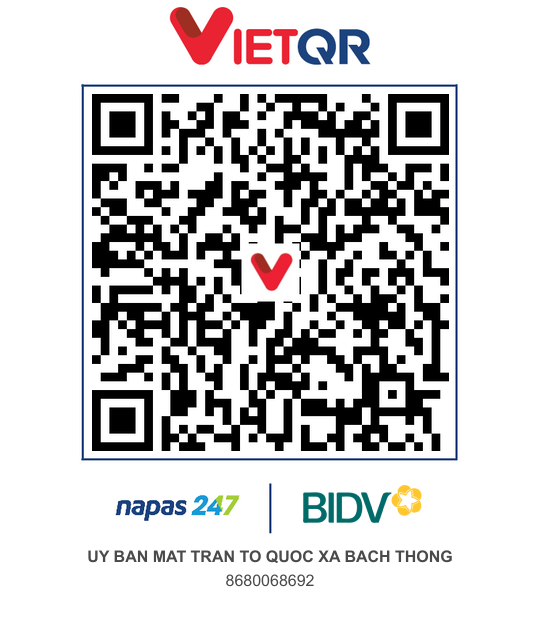 Mã QR ủng hộ